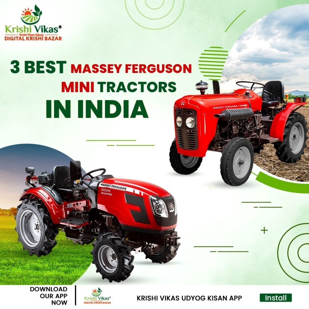 MasseyFergusonMiniTractorsinIndia
