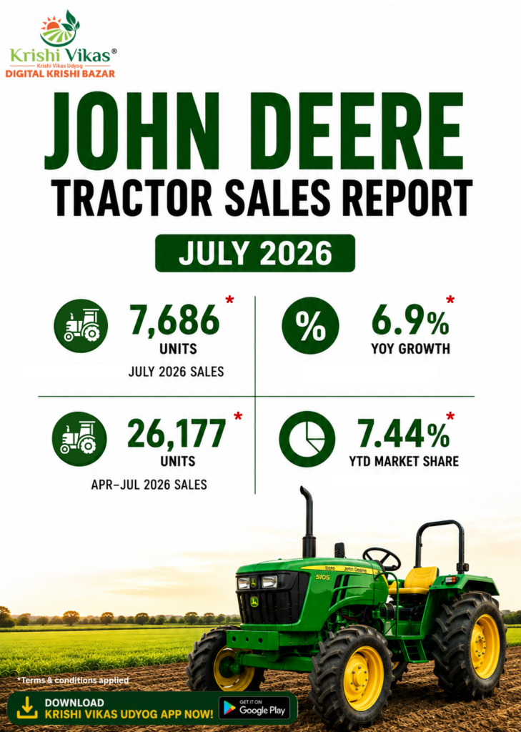 John Deere July 2026 Sales 