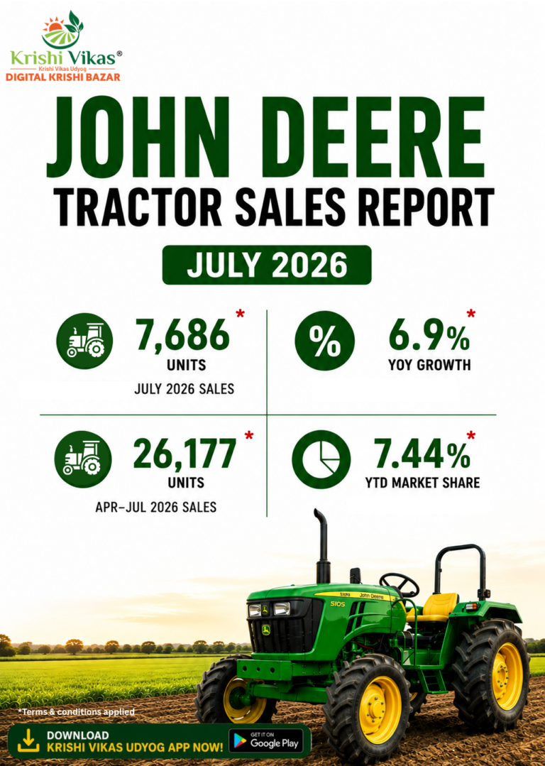 John Deere July 2026 Sales 